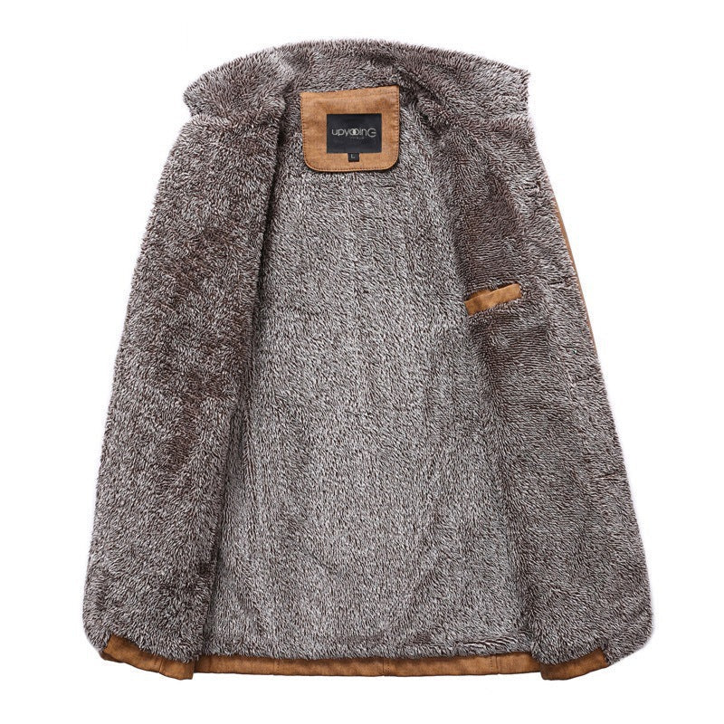 LEON - Heren winterjas met knoopsluiting
