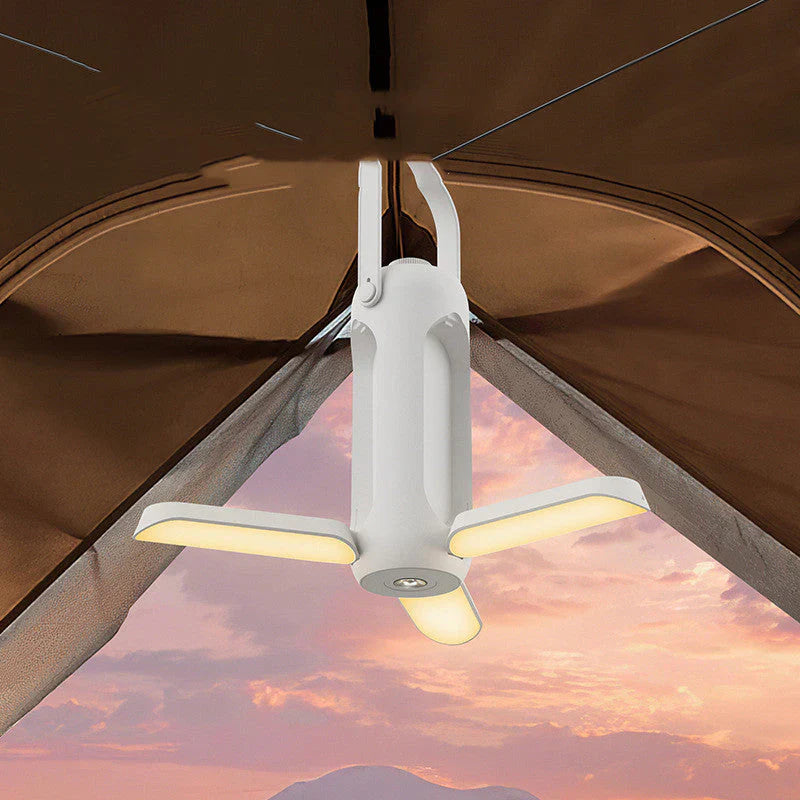 LumeaGlow Flex – Draagbare LED Campinglamp met haak & magneet voor elke situatie