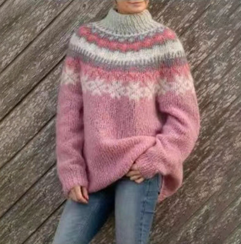 ELISE - Klassieke gebreide pullover trui voor dames