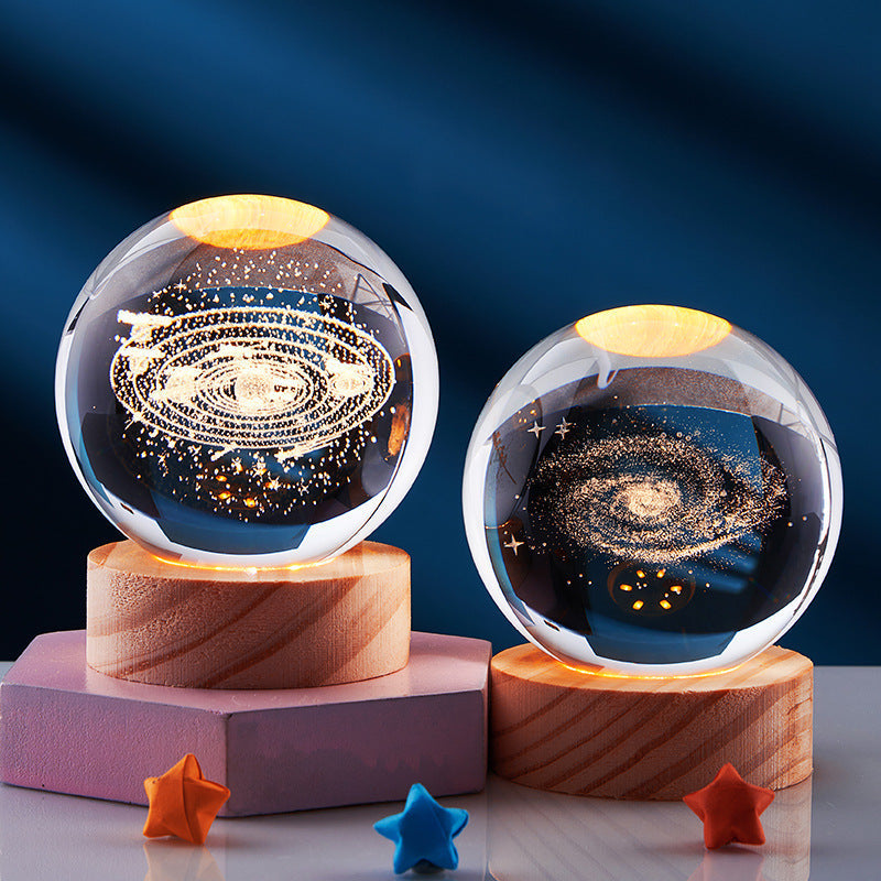 Sfeervolle 3D nachtlamp met elegant design en kleurverlichting – LUNOVA DreamGlow - Glamorix