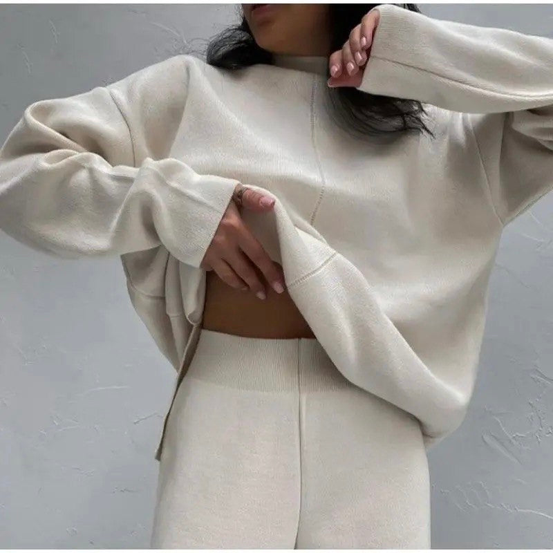 AMARA - Relaxed fit tweedelige loungeset voor dames