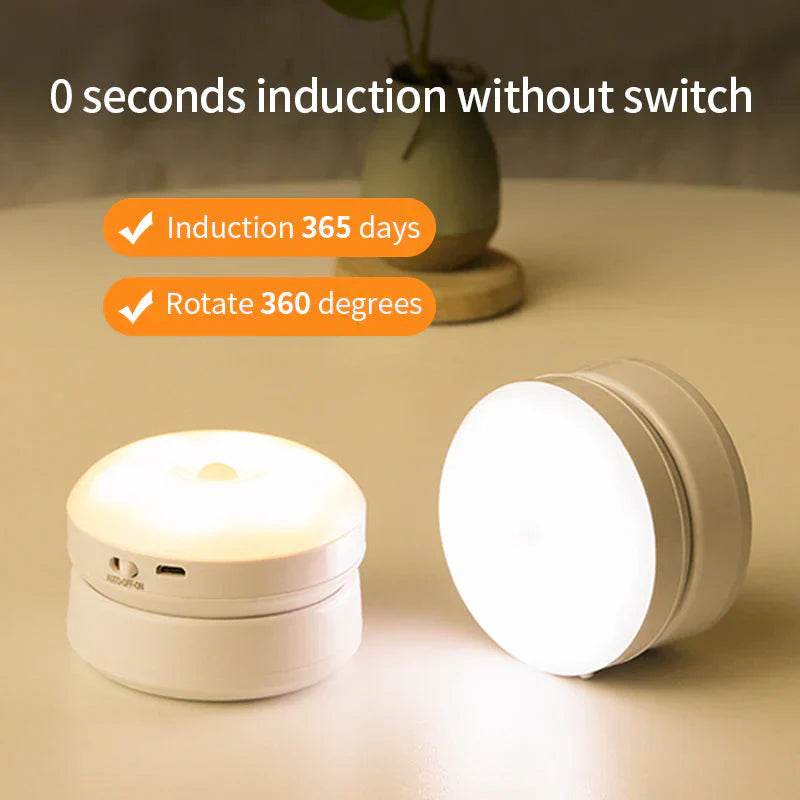 MotionGlow - Draadloze Nachtlamp met Automatische Bewegingssensor