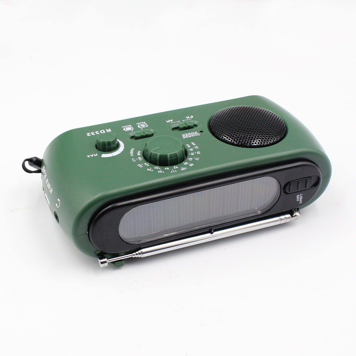 Draagbare noodradio met LED-zaklamp, USB-oplader & NOAA-ontvangst – SAFENEX StormGuard - Glamorix
