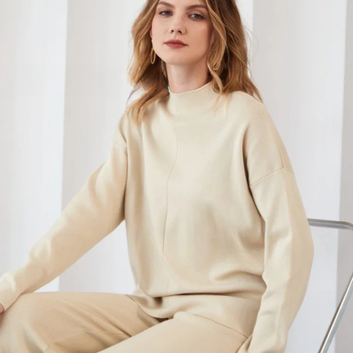 AMARA - Relaxed fit tweedelige loungeset voor dames