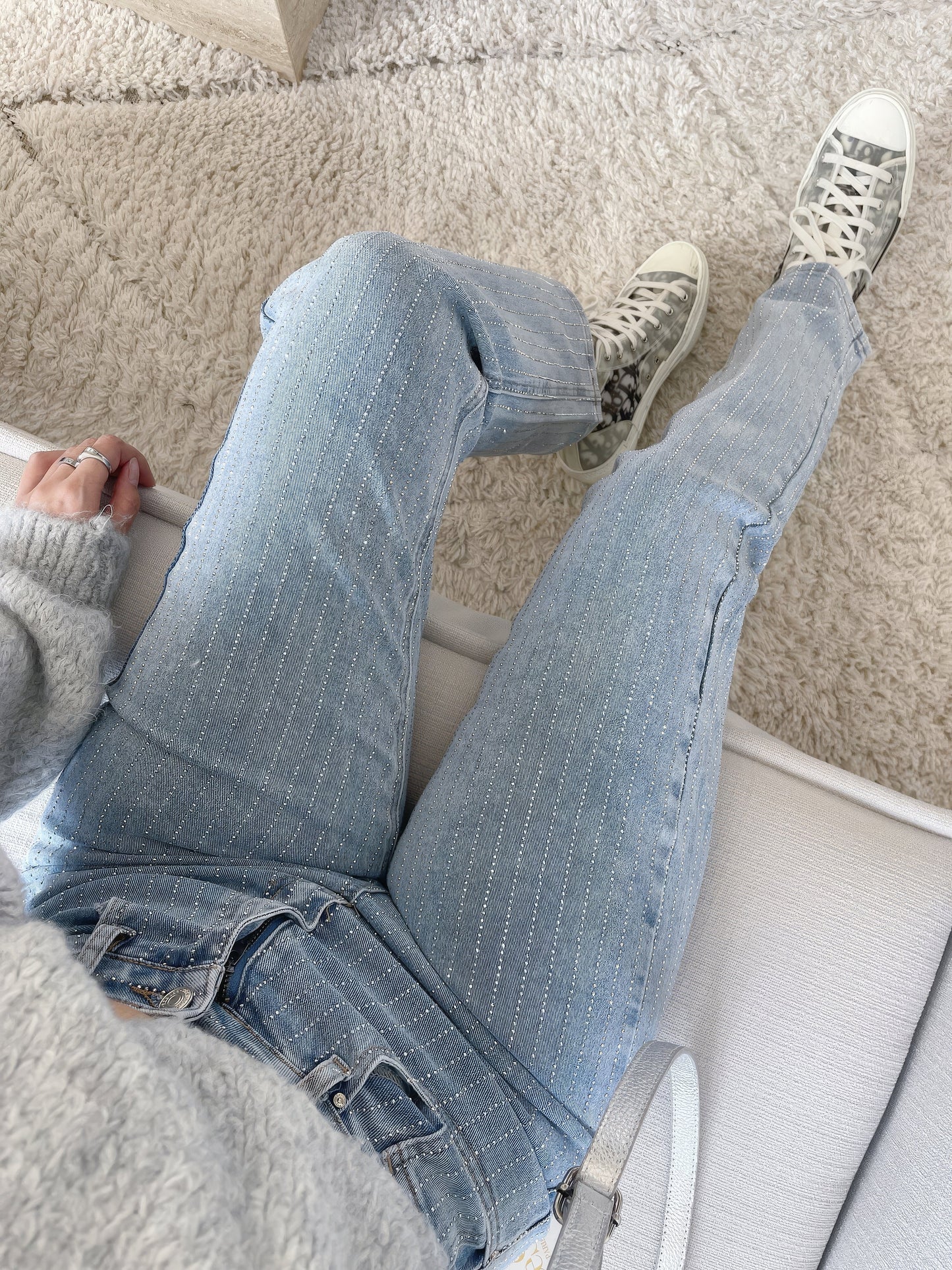 VIVIENNE - Casual fit denim broek voor dames
