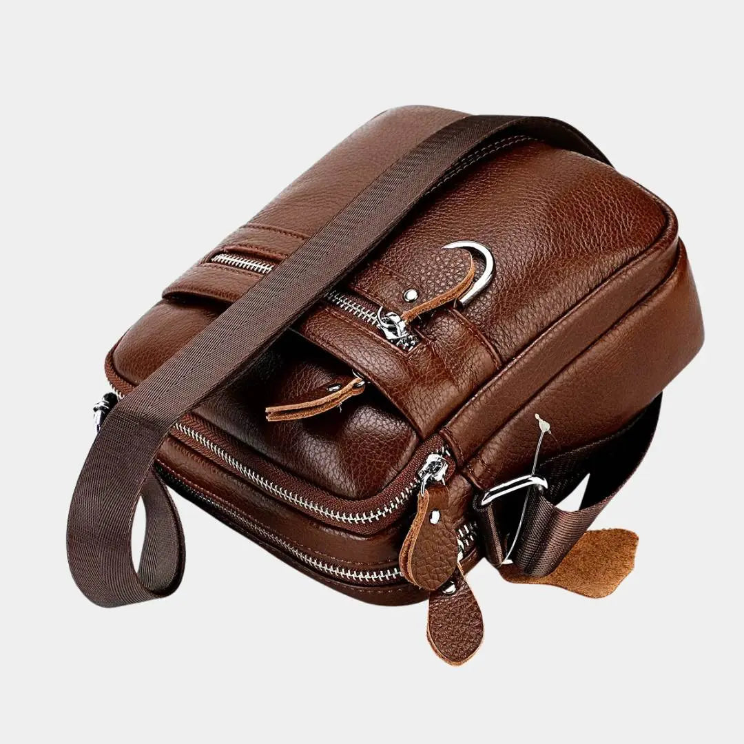DEXTER – Heren crossbodytas met slimme indeling en stoere look