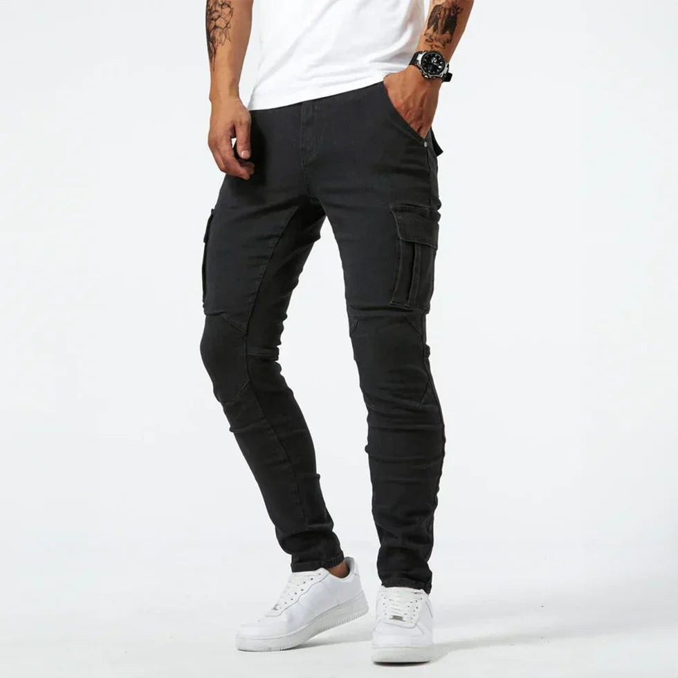 RYDER - Slim-fit cargo jogger broek voor heren
