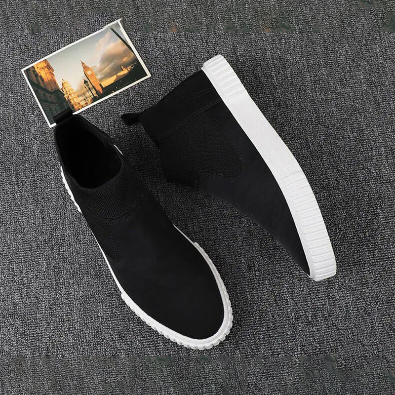 Heren instapsneakers met flexibele zool – LORENZO FLEX - Glamorix