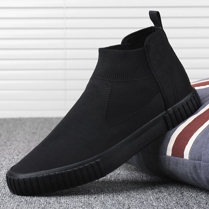 Heren instapsneakers met flexibele zool – LORENZO FLEX - Glamorix
