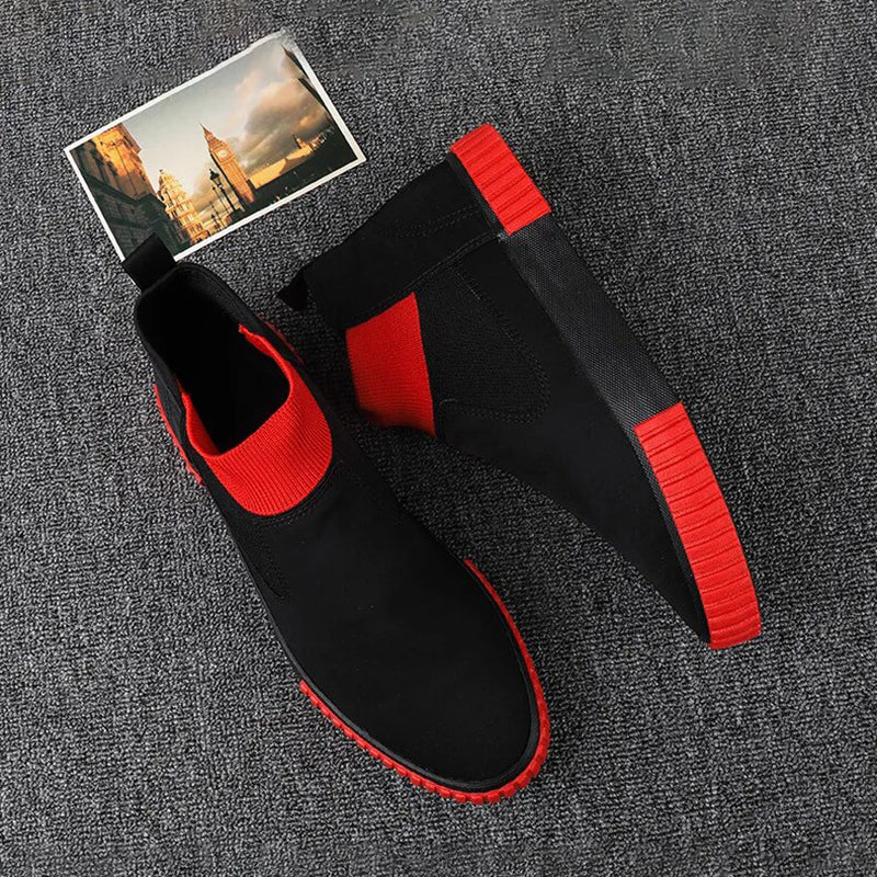 Heren instapsneakers met flexibele zool – LORENZO FLEX - Glamorix