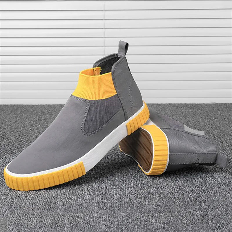 Heren instapsneakers met flexibele zool – LORENZO FLEX - Glamorix