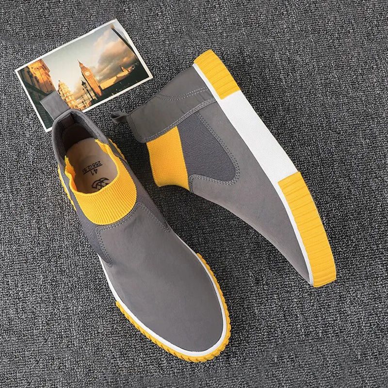 Heren instapsneakers met flexibele zool – LORENZO FLEX - Glamorix