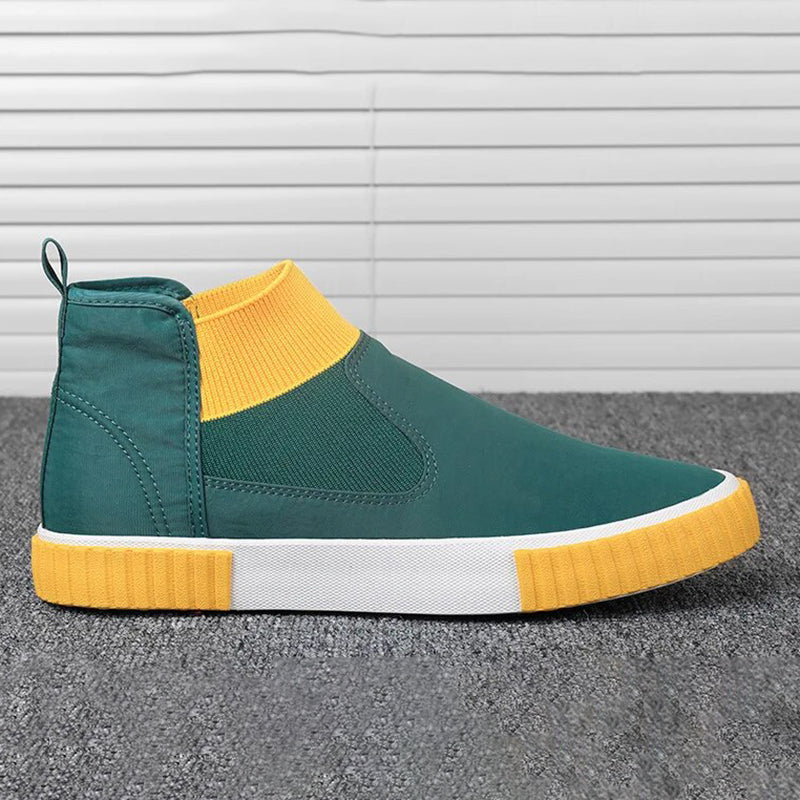 Heren instapsneakers met flexibele zool – LORENZO FLEX - Glamorix
