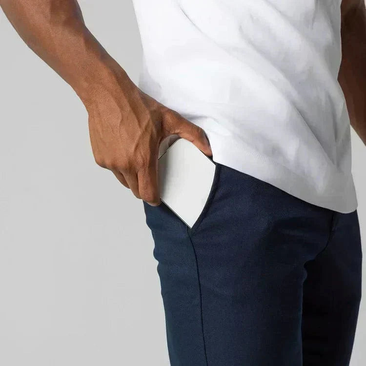 LUCAS - Slim-fit stretch chino voor heren