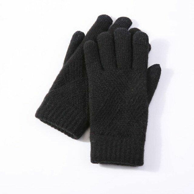 ELARA - Warme gebreide handschoenen voor dames