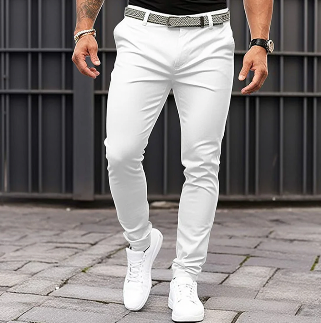 JULIAN - Slim-fit herenbroek met moderne stijl