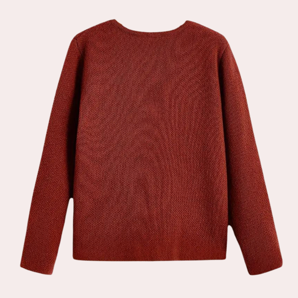 Elegant damesvest met verfijnde pasvorm en open design – SERÉNA - Glamorix