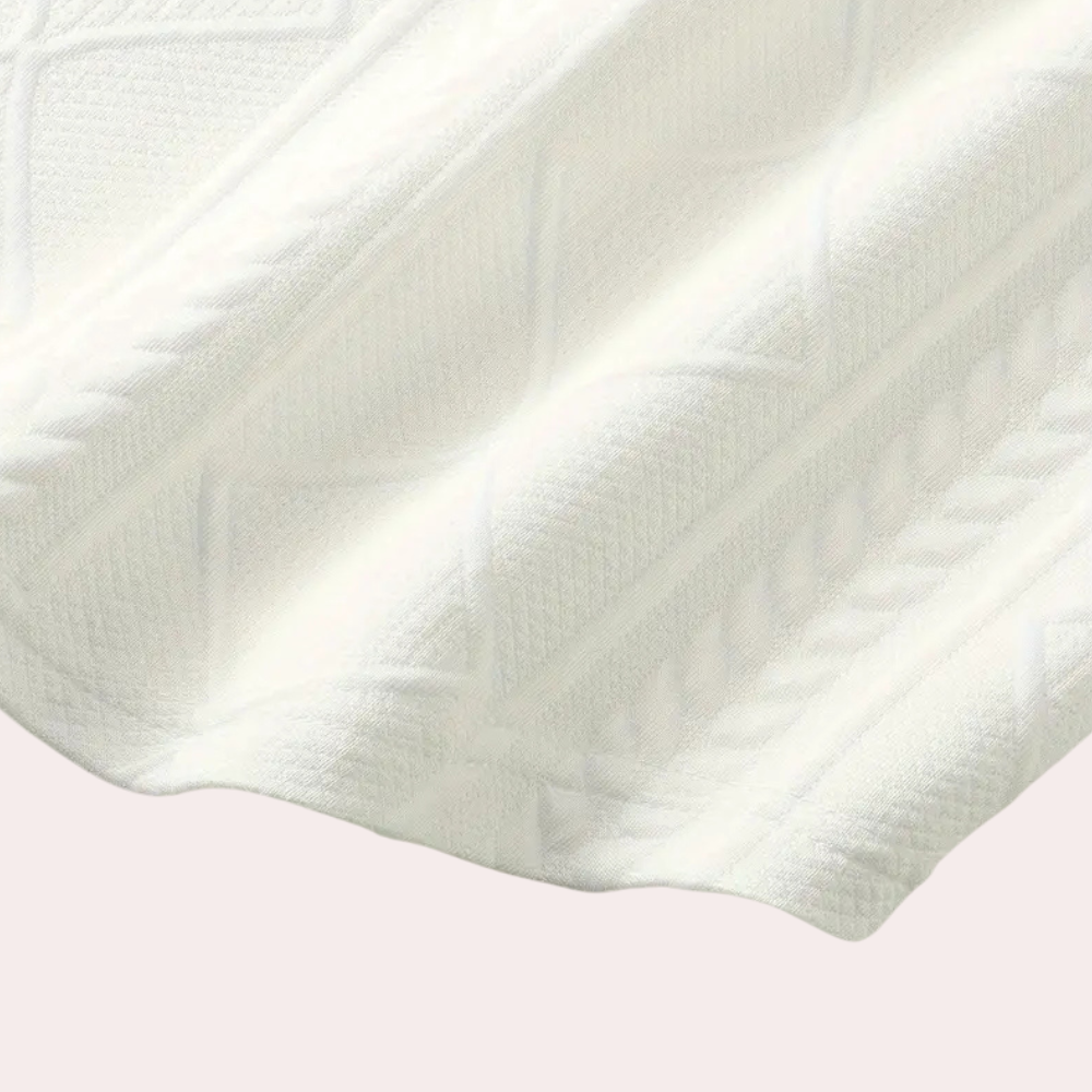 Gebreid herenoverhemd met lange mouwen en moderne pasvorm – CALVARO - Glamorix
