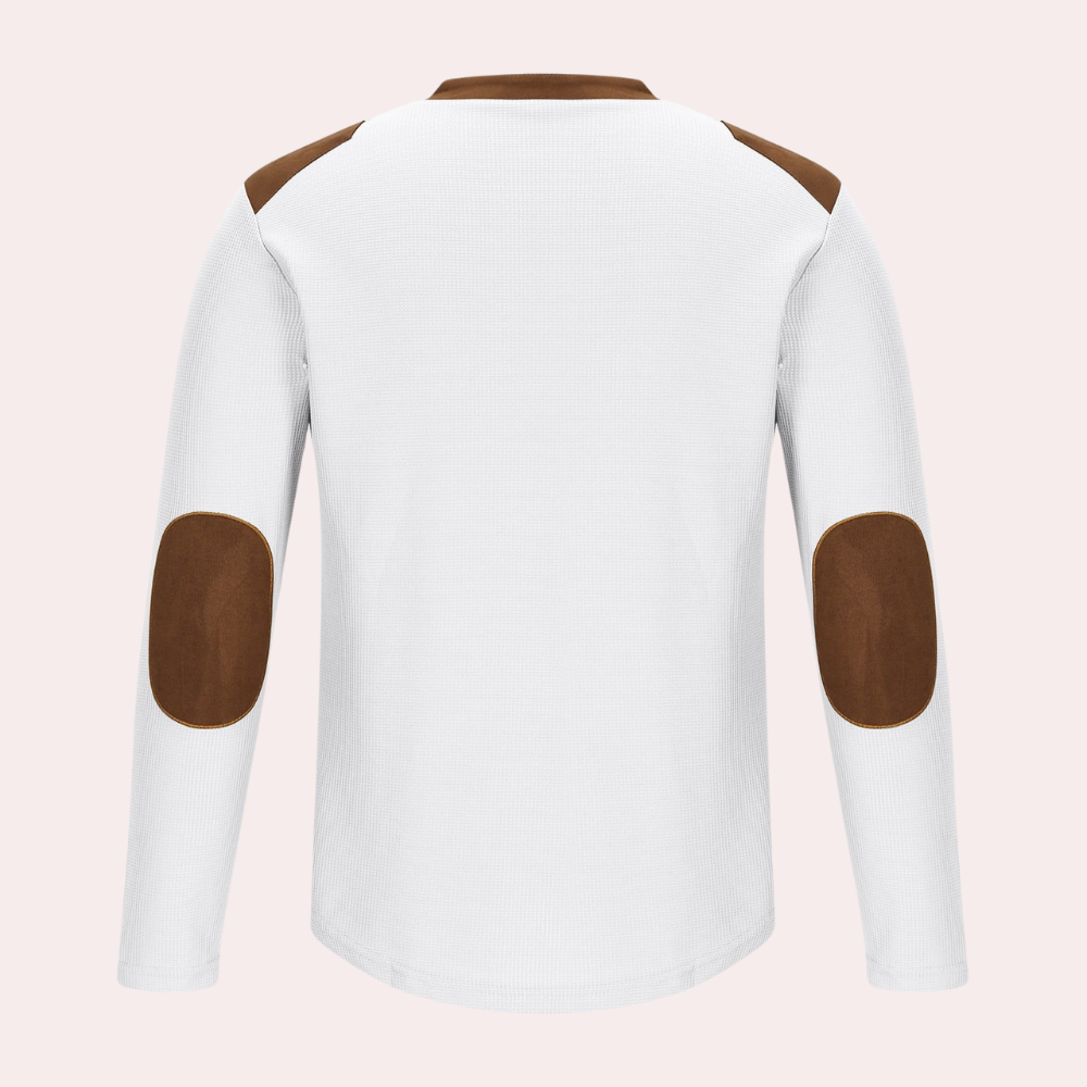 Comfortabele heren vrijetijdstrui met casual pasvorm – RAYNOR - Glamorix