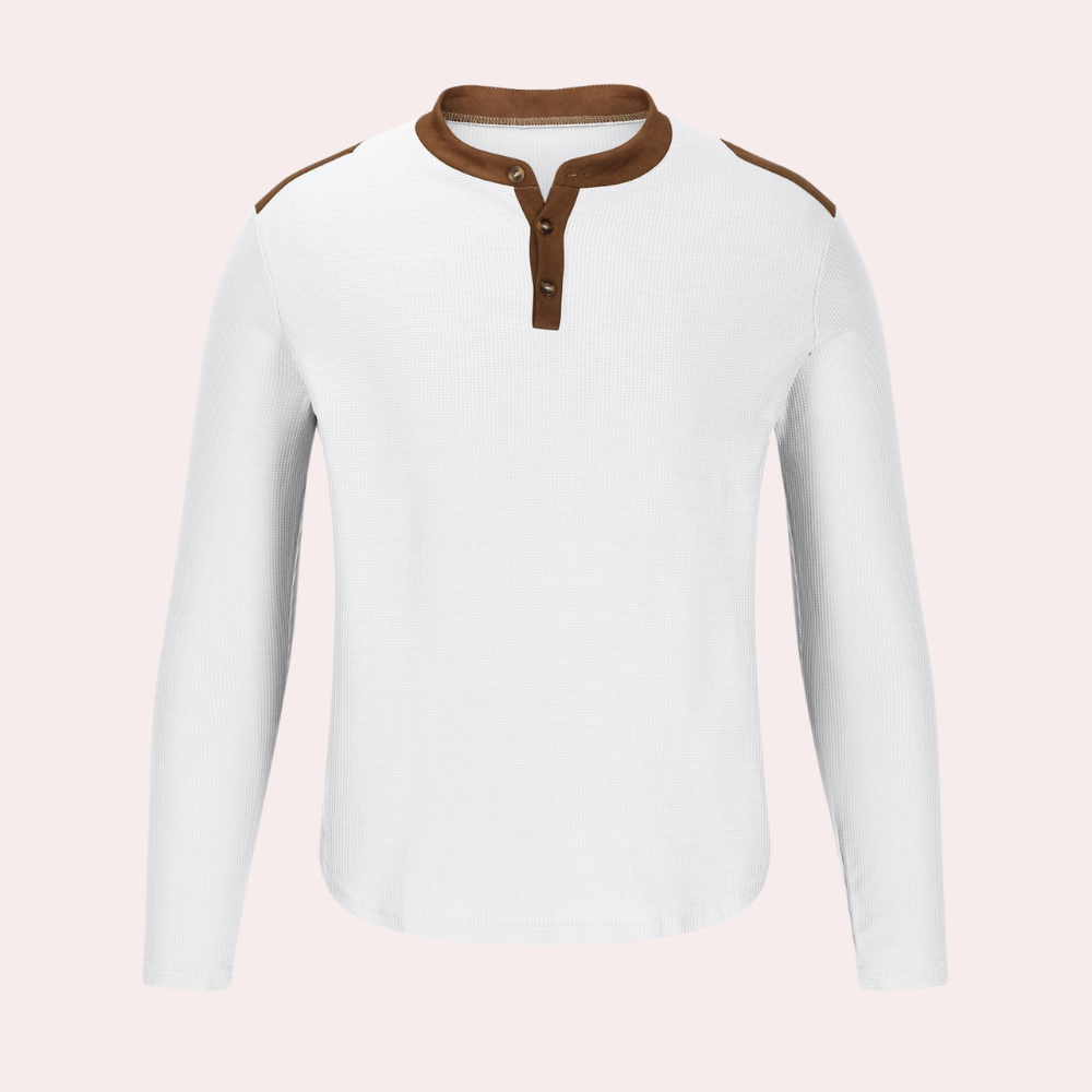Comfortabele heren vrijetijdstrui met casual pasvorm – RAYNOR - Glamorix