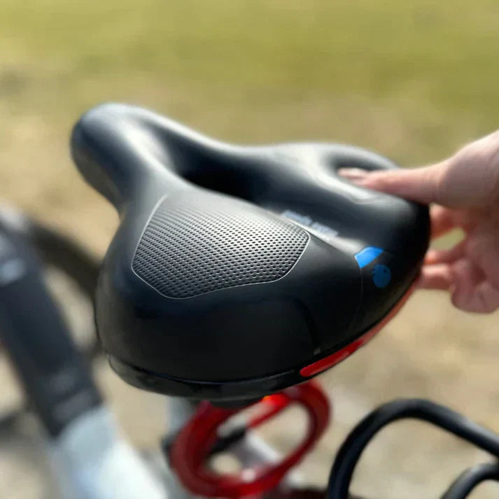 Gel fietszadelkussen voor pijnvrij fietsen – CLOUDRIDE COMFORT - Glamorix