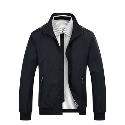 RILEY - Klassiek slim-fit bomberjack voor heren