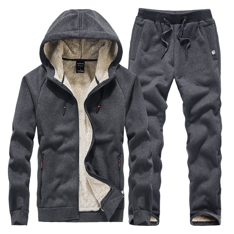RYDER - Knusse fleecegevoerde heren hoodie- en joggerset