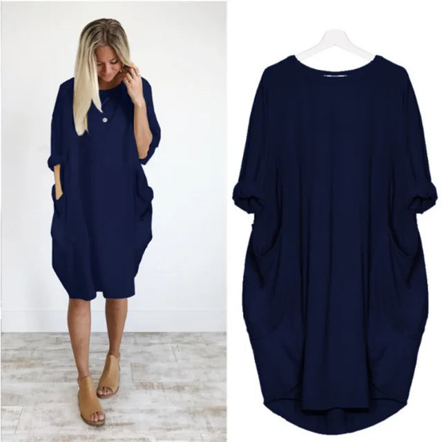 ISLA - Luchtig oversized jurkje voor dames