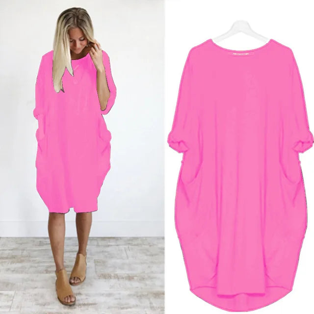 ISLA - Luchtig oversized jurkje voor dames