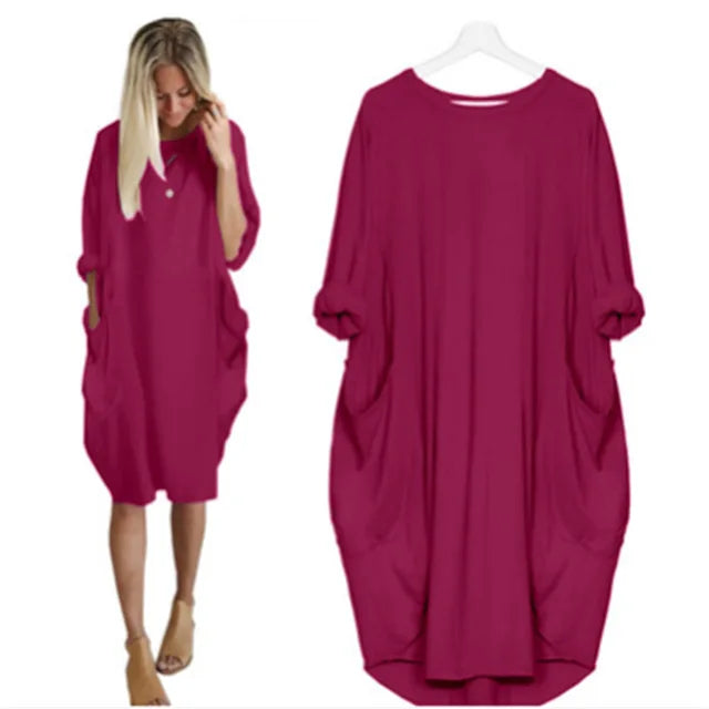 ISLA - Luchtig oversized jurkje voor dames