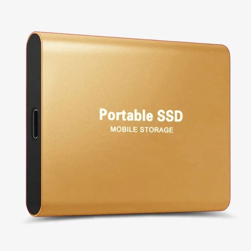 Draagbare externe SSD met aluminium behuizing – VELOX SSD - Glamorix