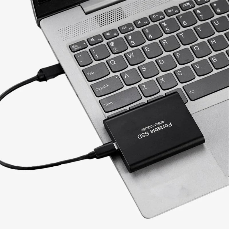 Draagbare externe SSD met aluminium behuizing – VELOX SSD - Glamorix