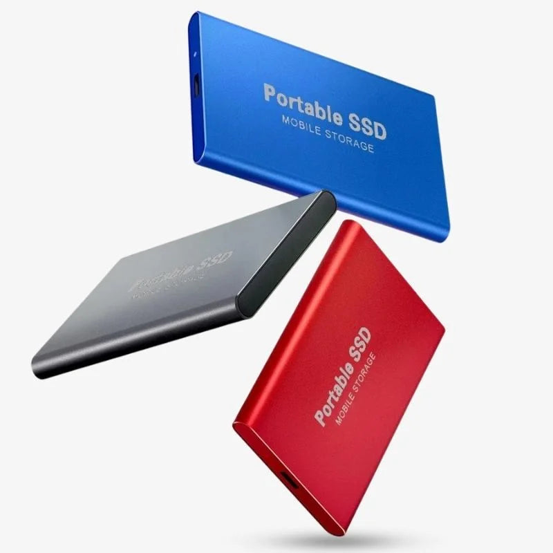 Draagbare externe SSD met aluminium behuizing – VELOX SSD - Glamorix