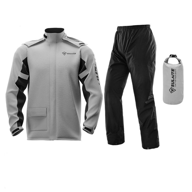 Reflecterend regenpak met opbergtas voor outdoor activiteiten – VISTRA RAINGUARD - Glamorix