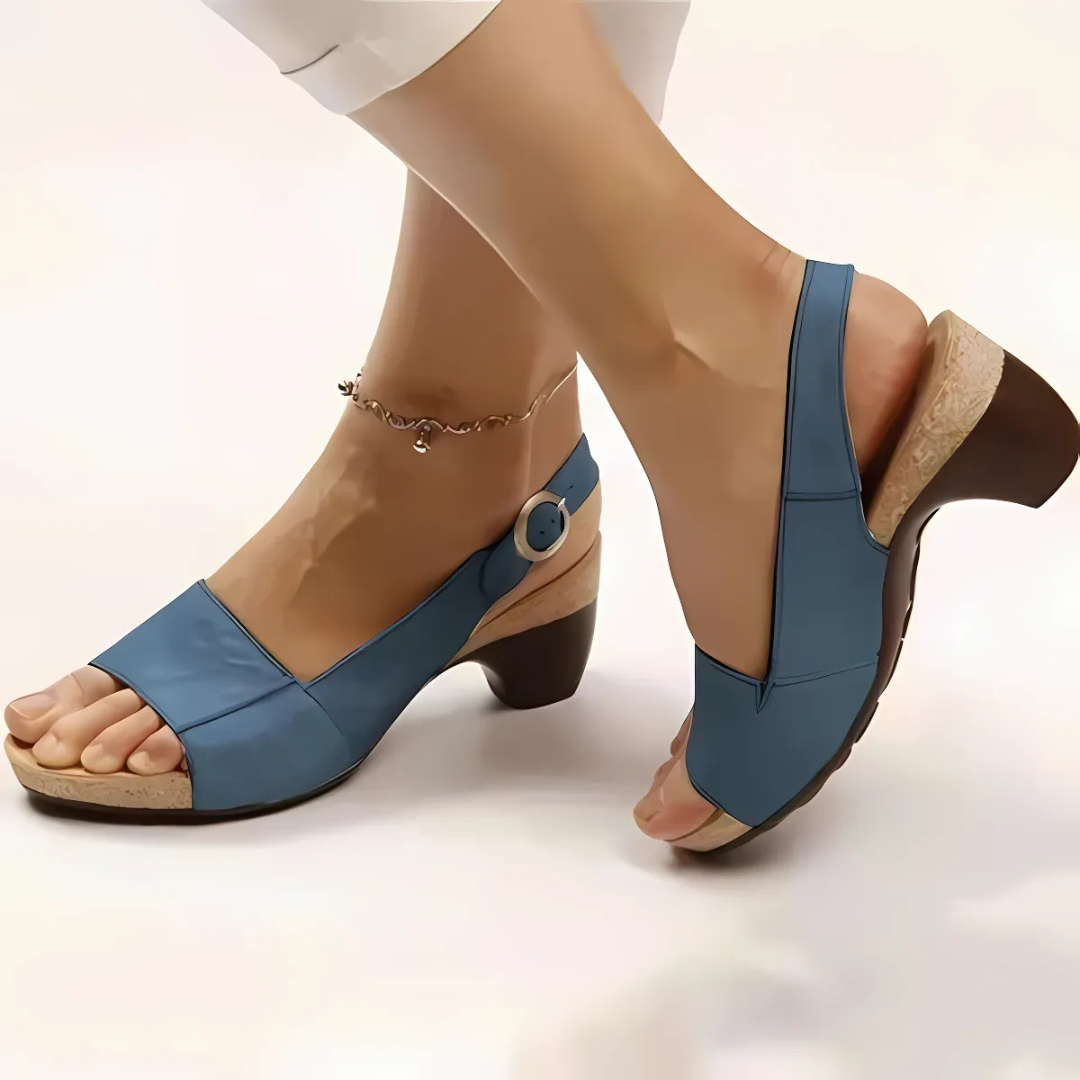 SerenaSoft – Elegante lage hakken met orthopedisch comfort en tijdloze klasse