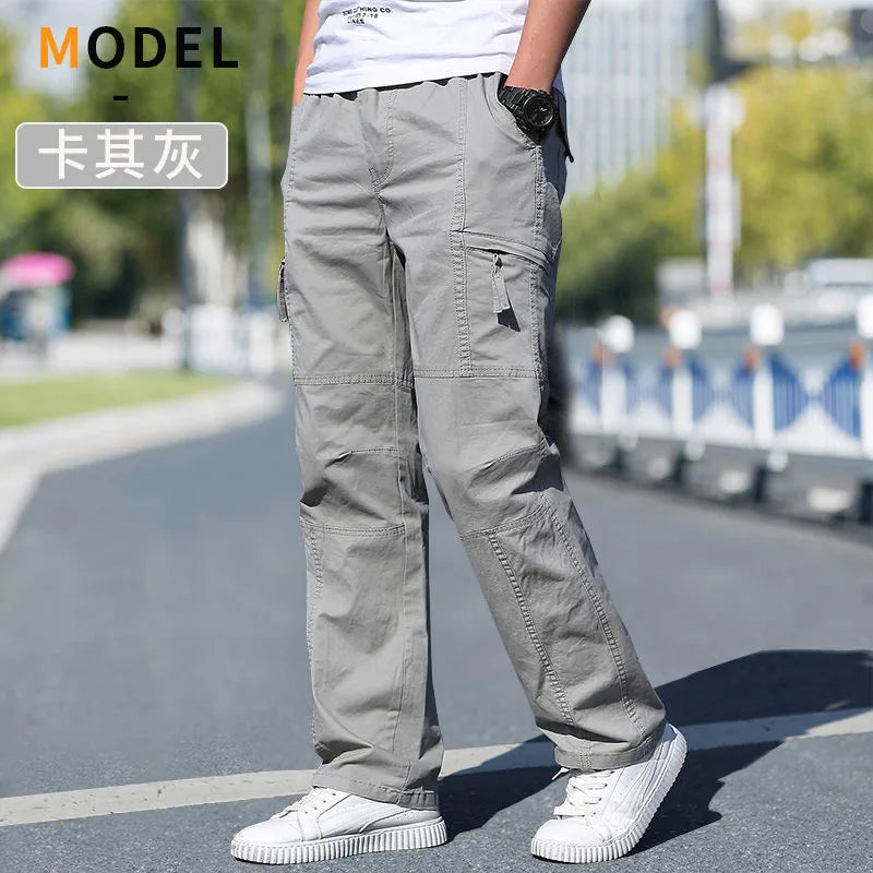 Luchtige herenbroek met relaxte pasvorm en minimalistische look – JAYDEN RELAX - Glamorix