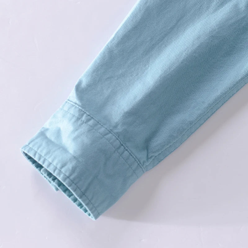 Herenoverhemd met opstaande kraag en rechte pasvorm – ARVID COLLAR - Glamorix
