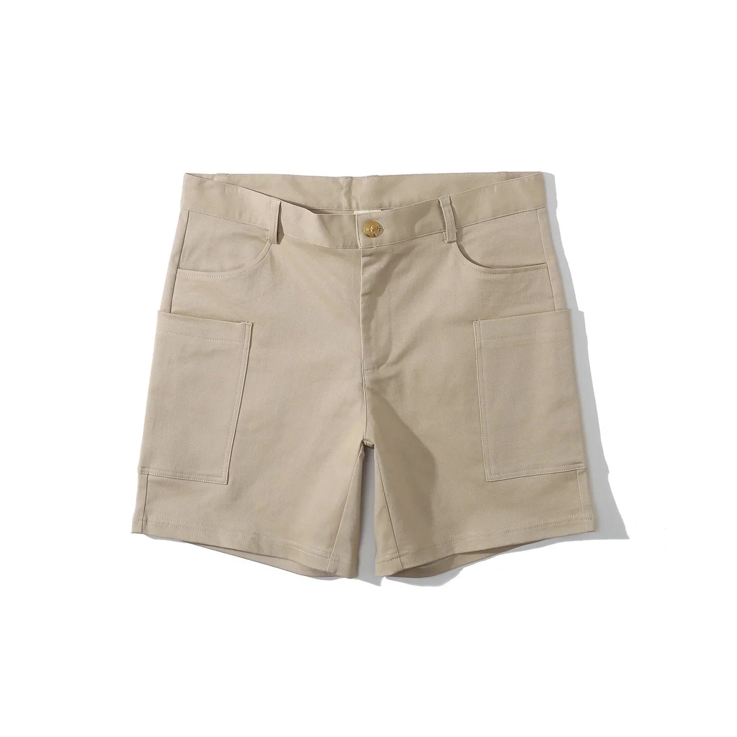 Heren cargo short met rechte pijpen en functionele zakken – TORREN CARGOSHORT - Glamorix
