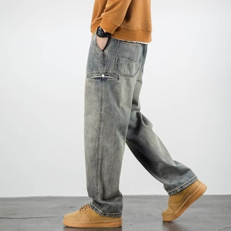 DENVER - Relaxed-fit vintage jeans voor heren