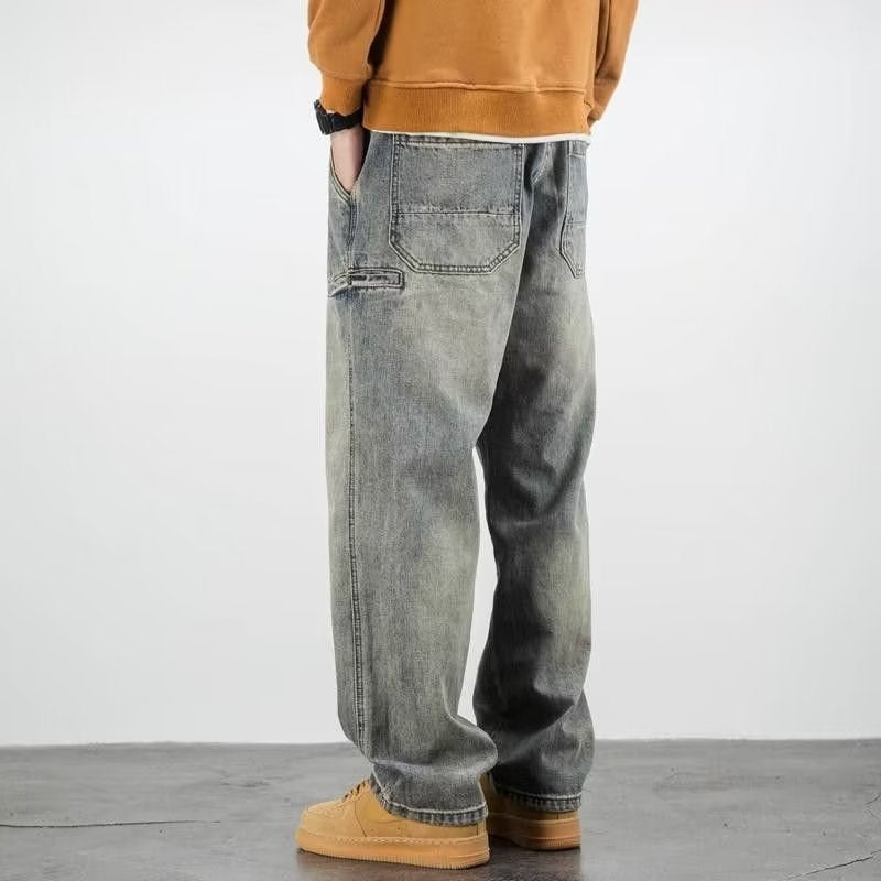 DENVER - Relaxed-fit vintage jeans voor heren