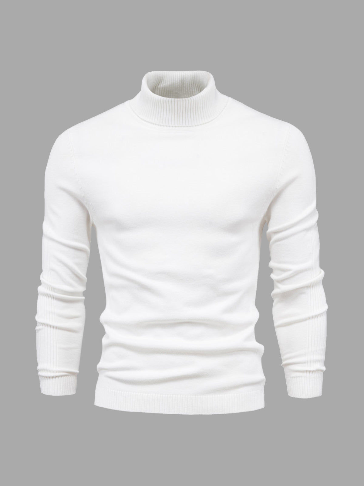 DAVID – Heren coltrui met slim fit en stijlvolle uitstraling - Glamorix