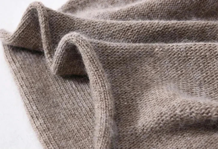 YASMINE – Gebreide dames beanie met zachte fit - Glamorix