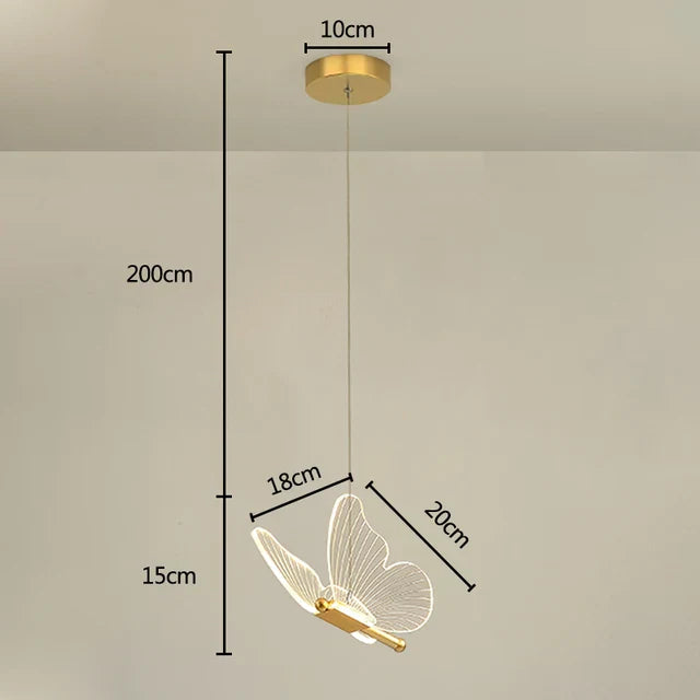 DREAMSLIGHT – Magische LED Vlinder Hanglamp voor de Kinderkamer