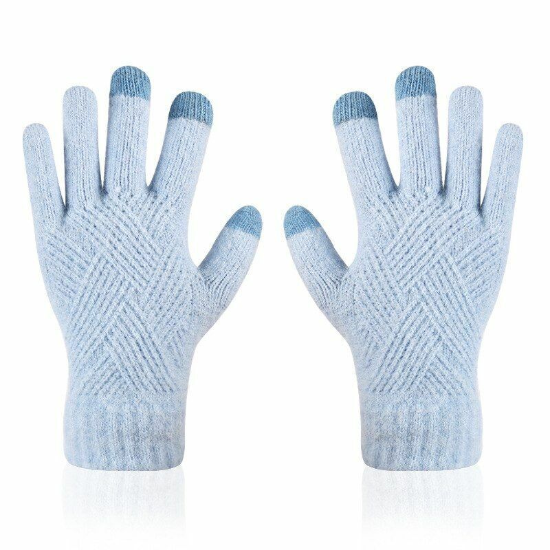 ELARA - Warme gebreide handschoenen voor dames