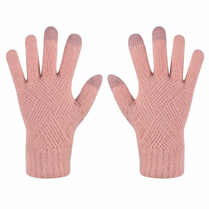 ELARA - Warme gebreide handschoenen voor dames