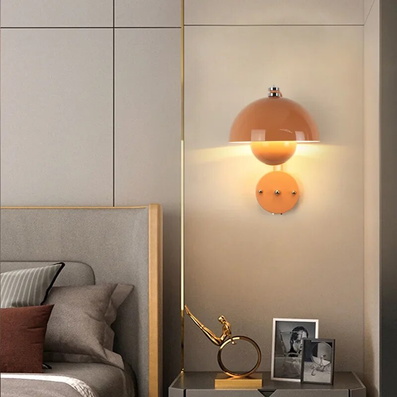 MUSHI - Sfeervolle wandlamp met paddenstoelontwerp