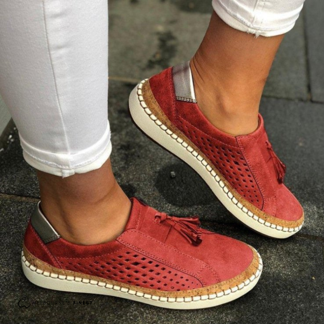 Luchtige en comfortabele instapschoenen voor dames – AERELIA - Glamorix