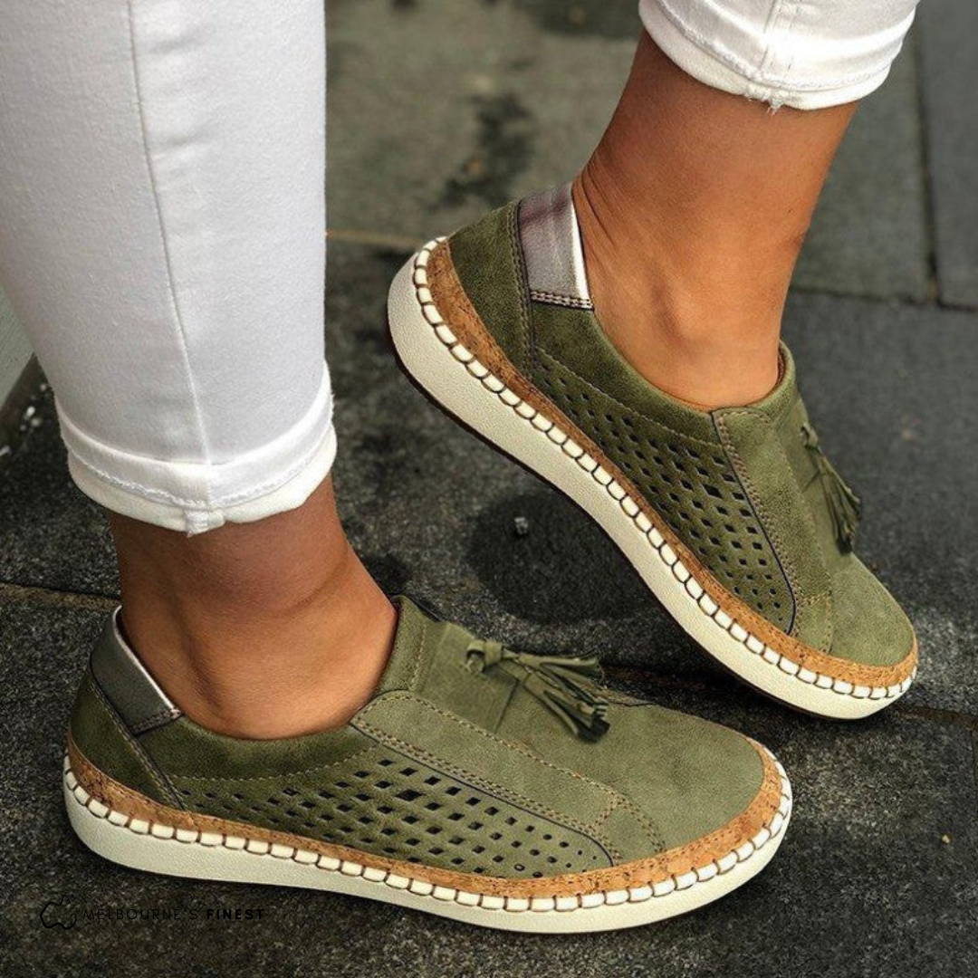 Luchtige en comfortabele instapschoenen voor dames – AERELIA - Glamorix