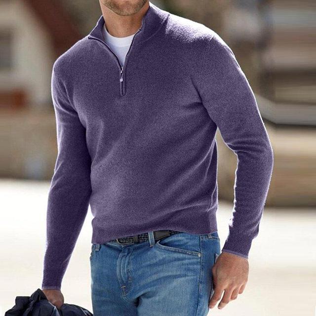 Trui pullover met V-hals voor heren - Thomas - Glamorix
