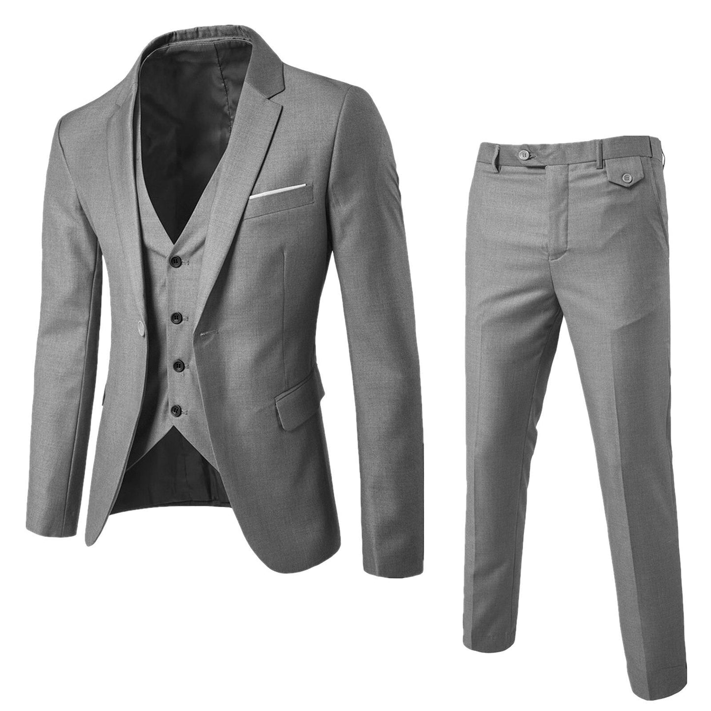 ARTHUR - Klassiek slim fit herenpak voor een elegante uitstraling